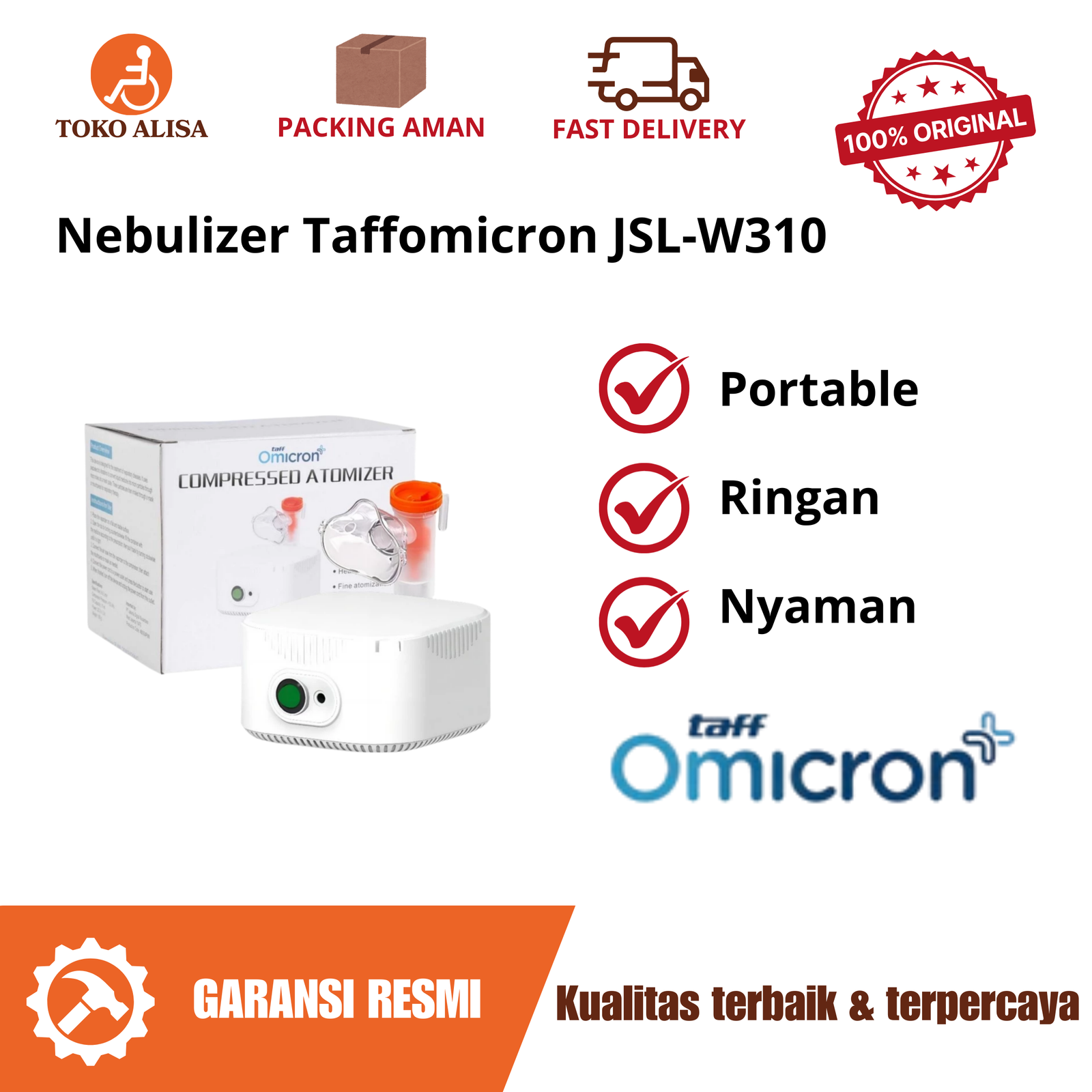 Nebulizer Taffomicron JSL-W310